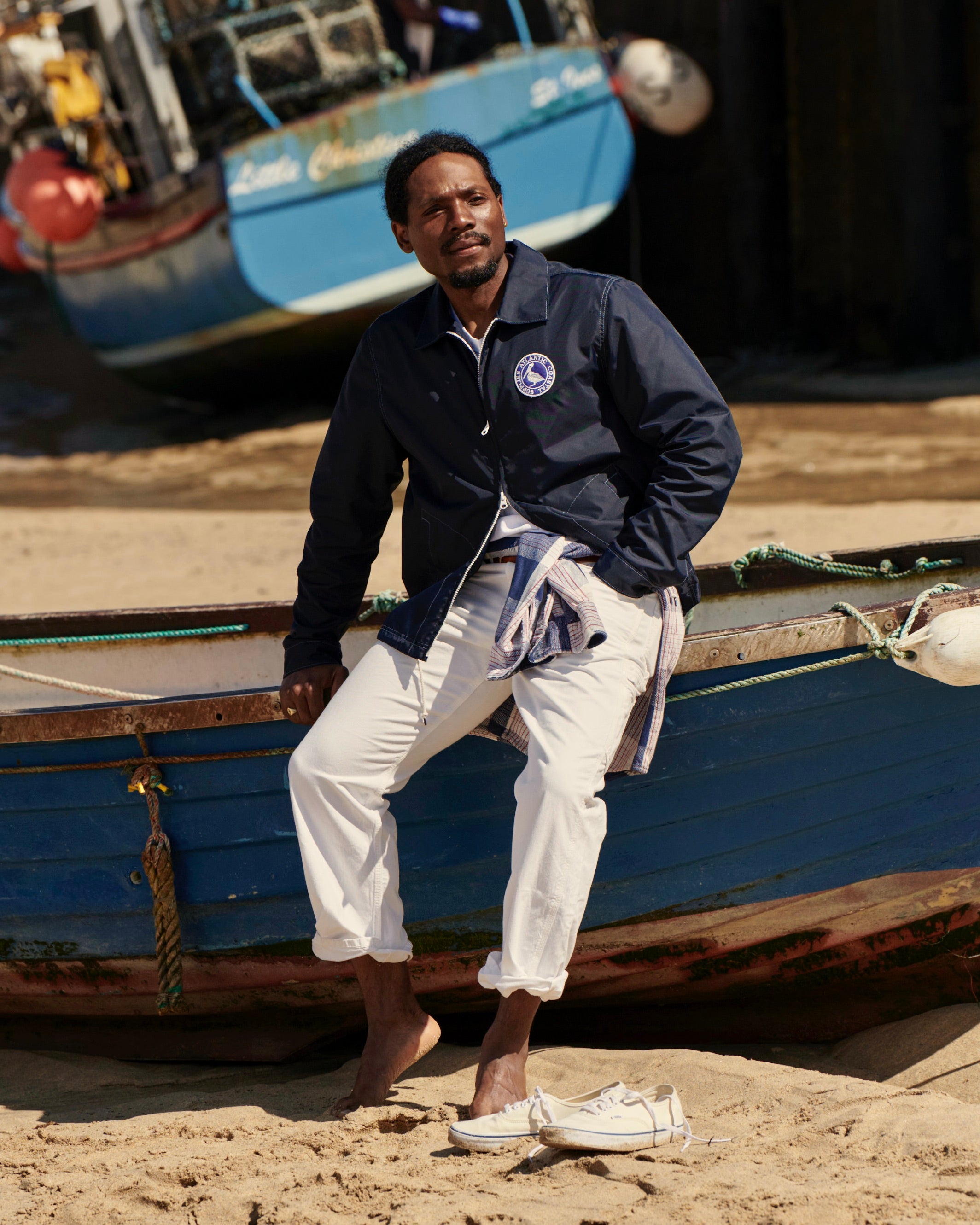 SURF CLUB JACKET RECYCLED NYLON