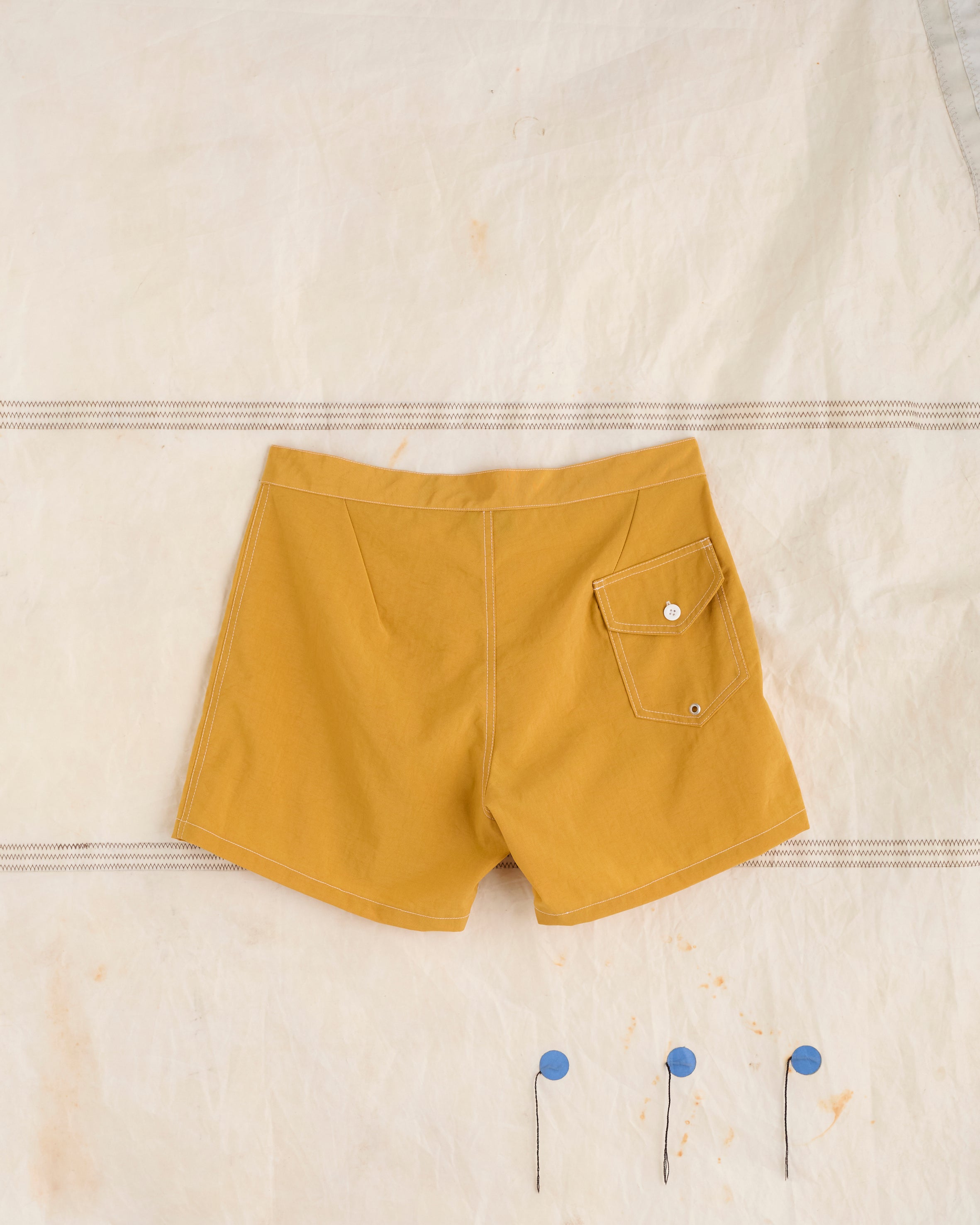 SURF TRUNK YELLOW MADE IN ENGLAND