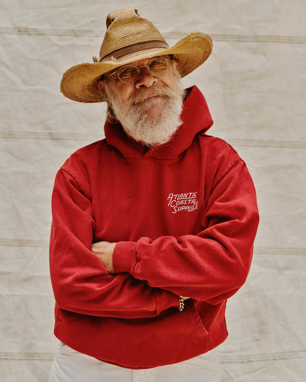 STANDARD HOODIE RED MADE IN USA