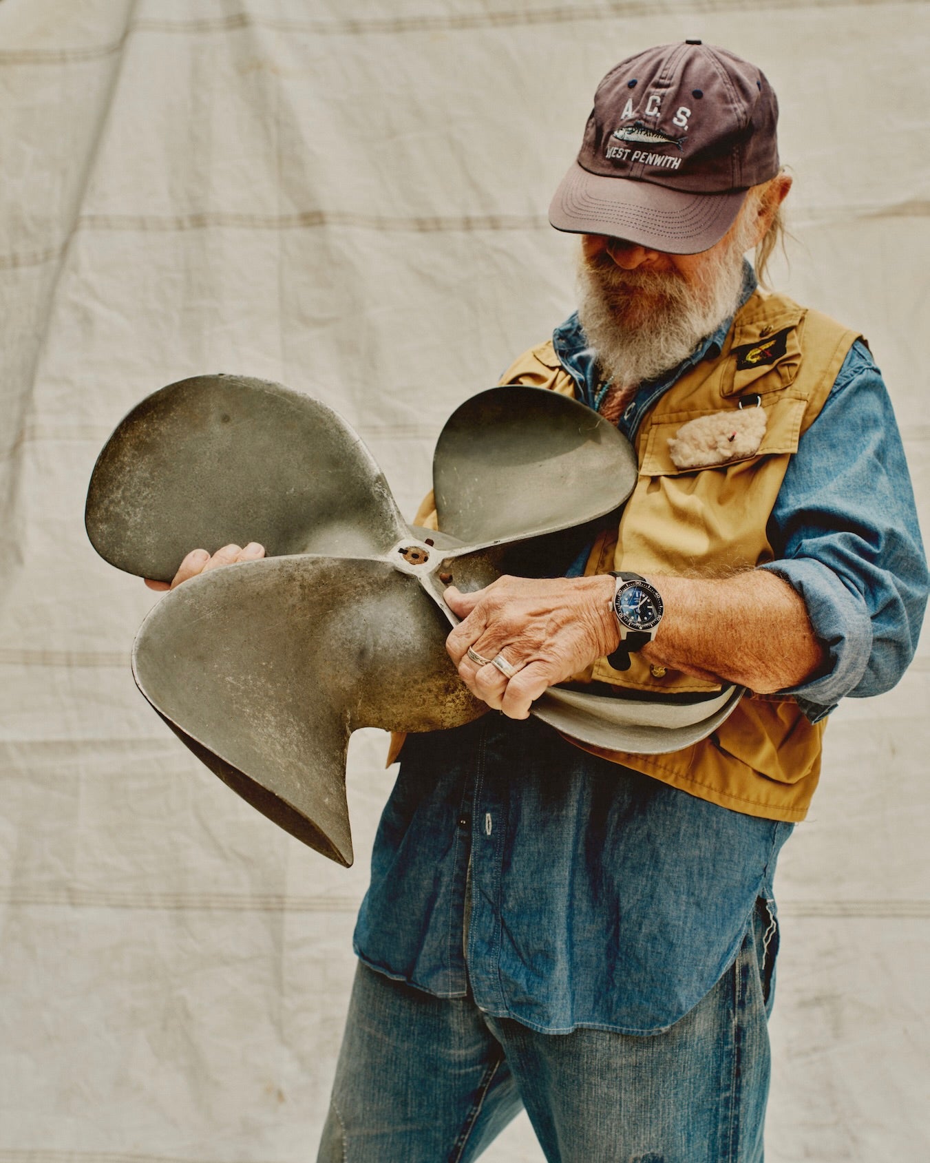 MACKEREL CAP NAVY