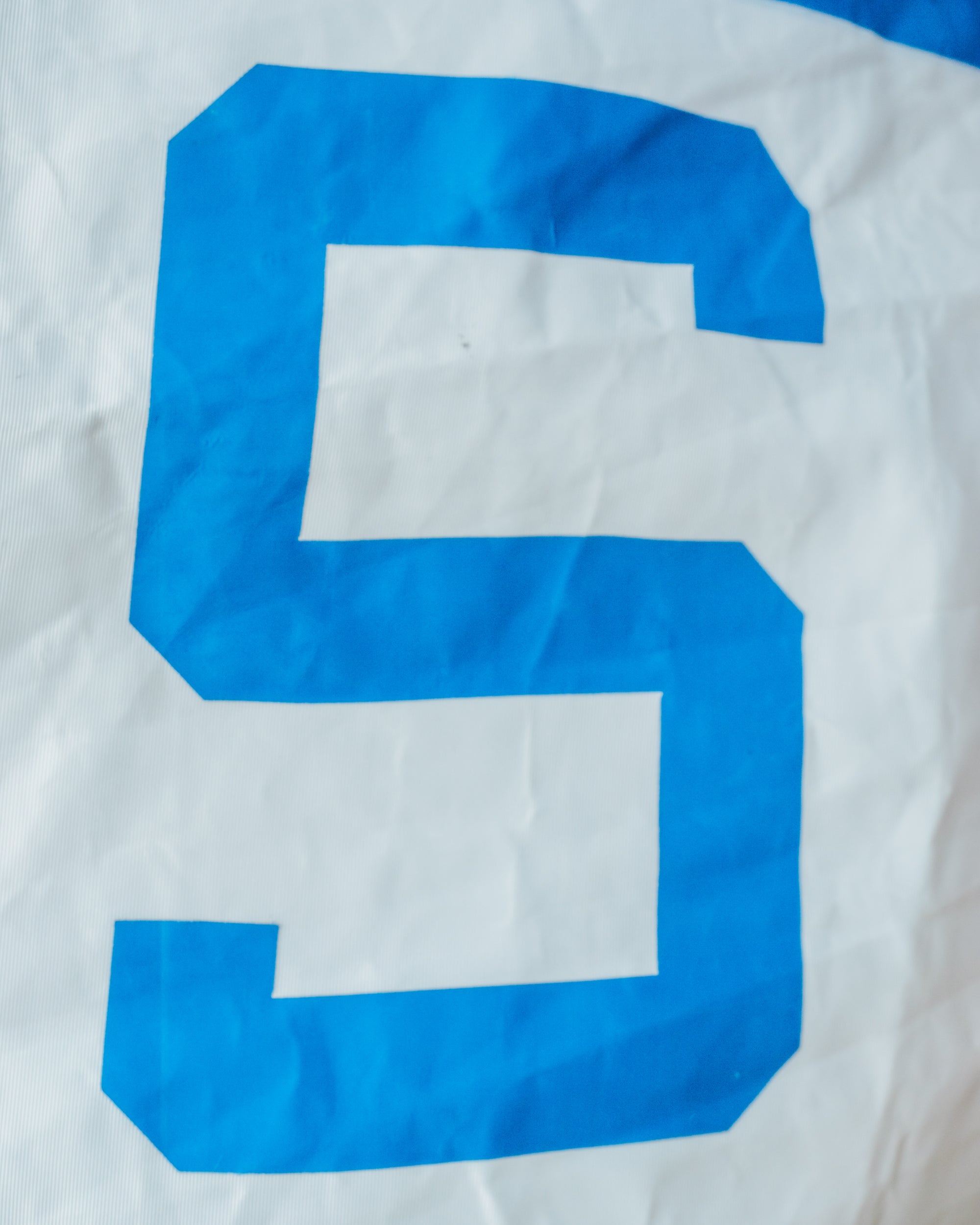 BEACH BAG SALVAGED SAIL CLOTH MADE IN CORNWALL NO 7
