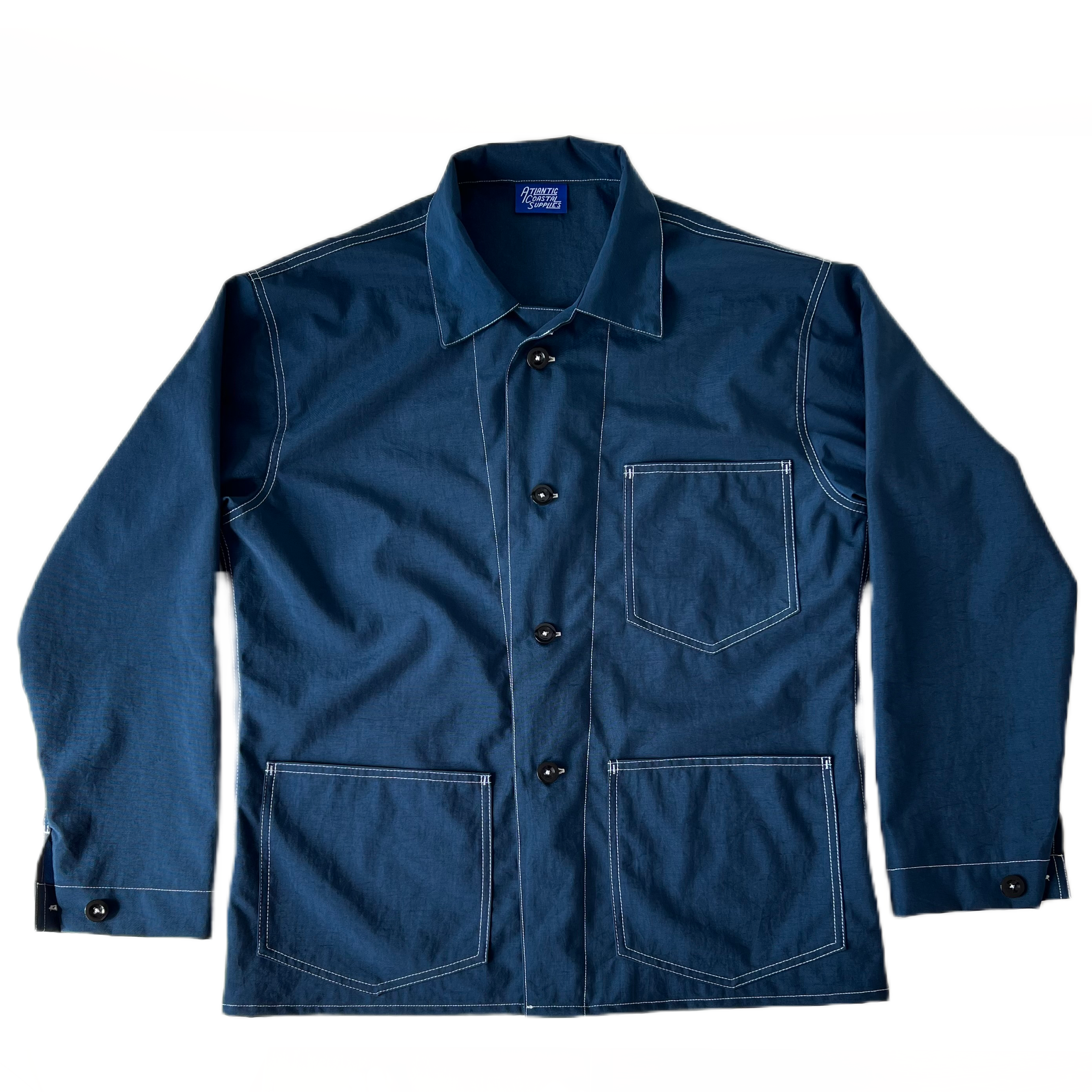 BEACH JACKET BLUE MADE IN ENGLAND