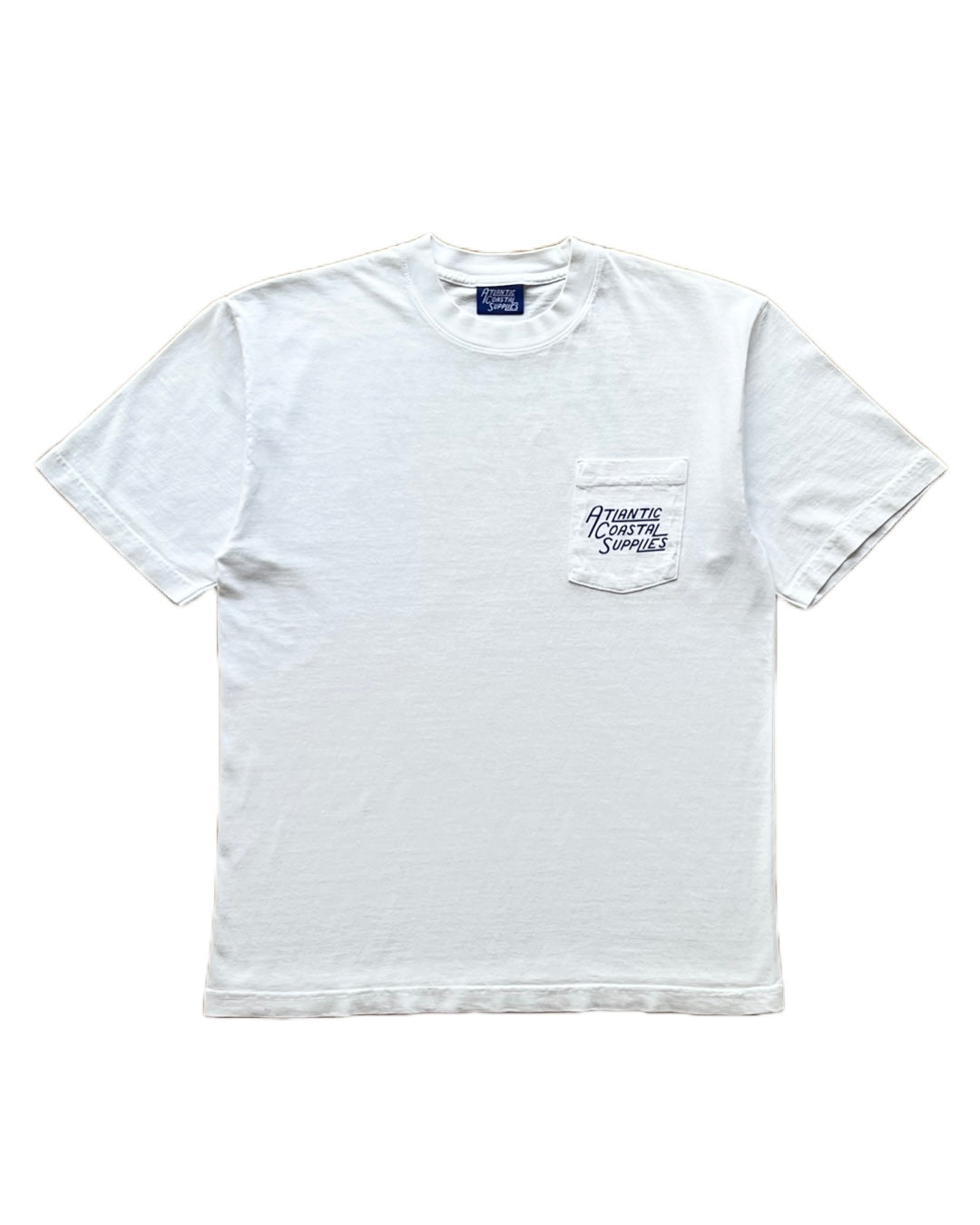 POCKET TEE WHITE MADE IN USA