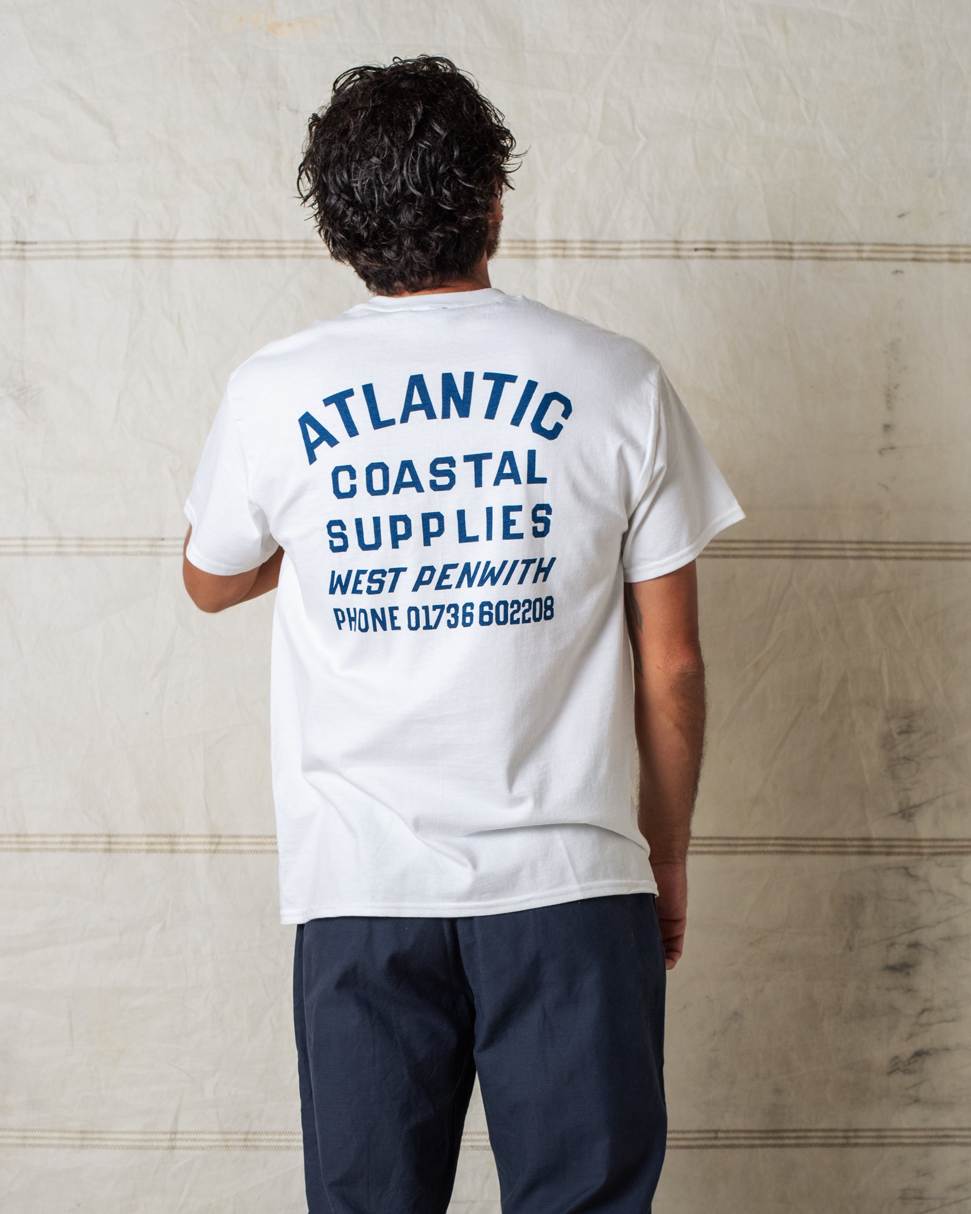 BOATYARD POCKET TEE WHITE
