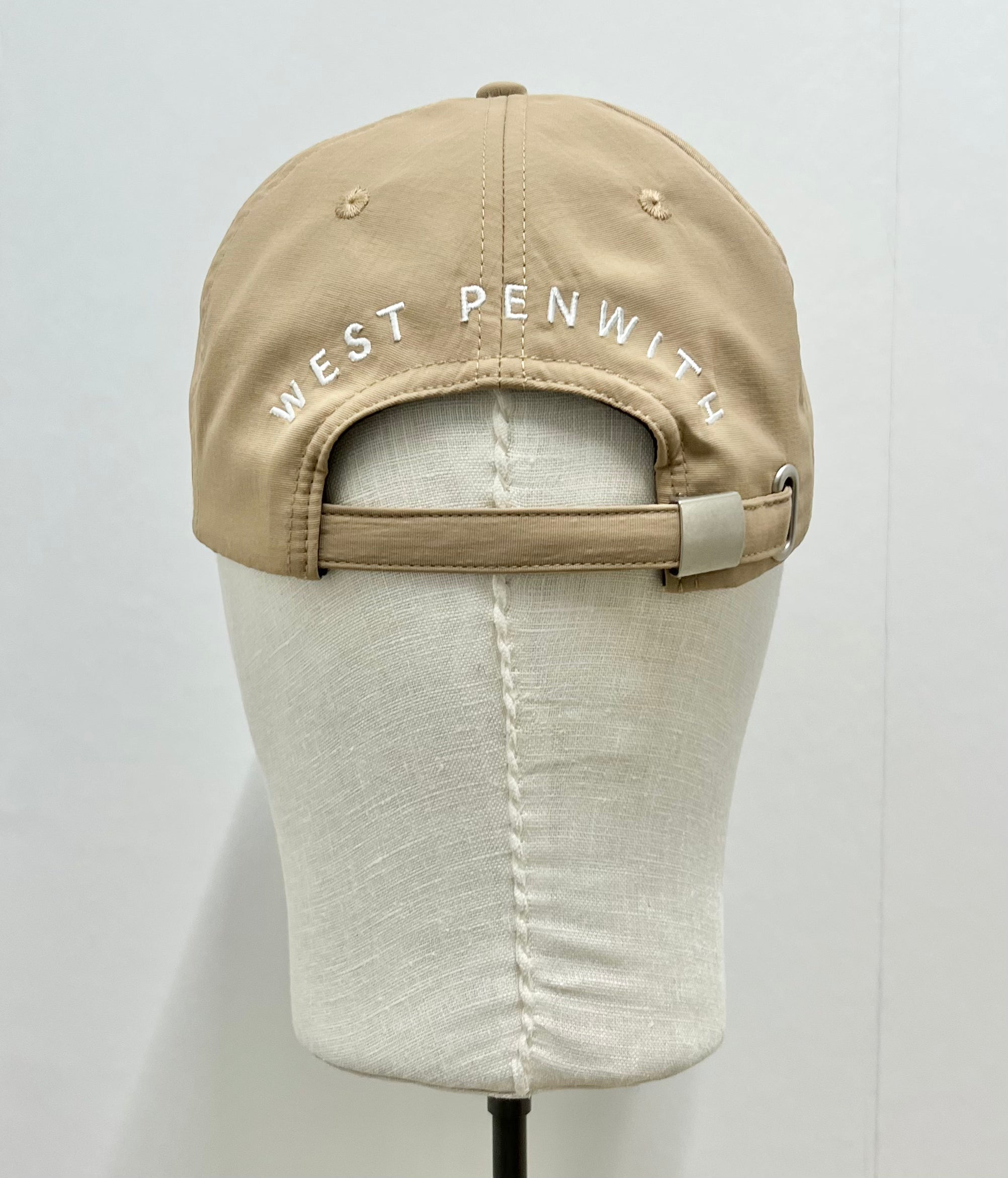 BALL CAP IN TAN NYLON